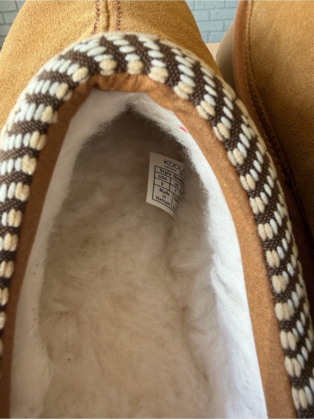 NEW KOOLABURRA BY UGG Buree Platform Slippers Shoes Mules Chestnut 9 - Picture 6 of 8